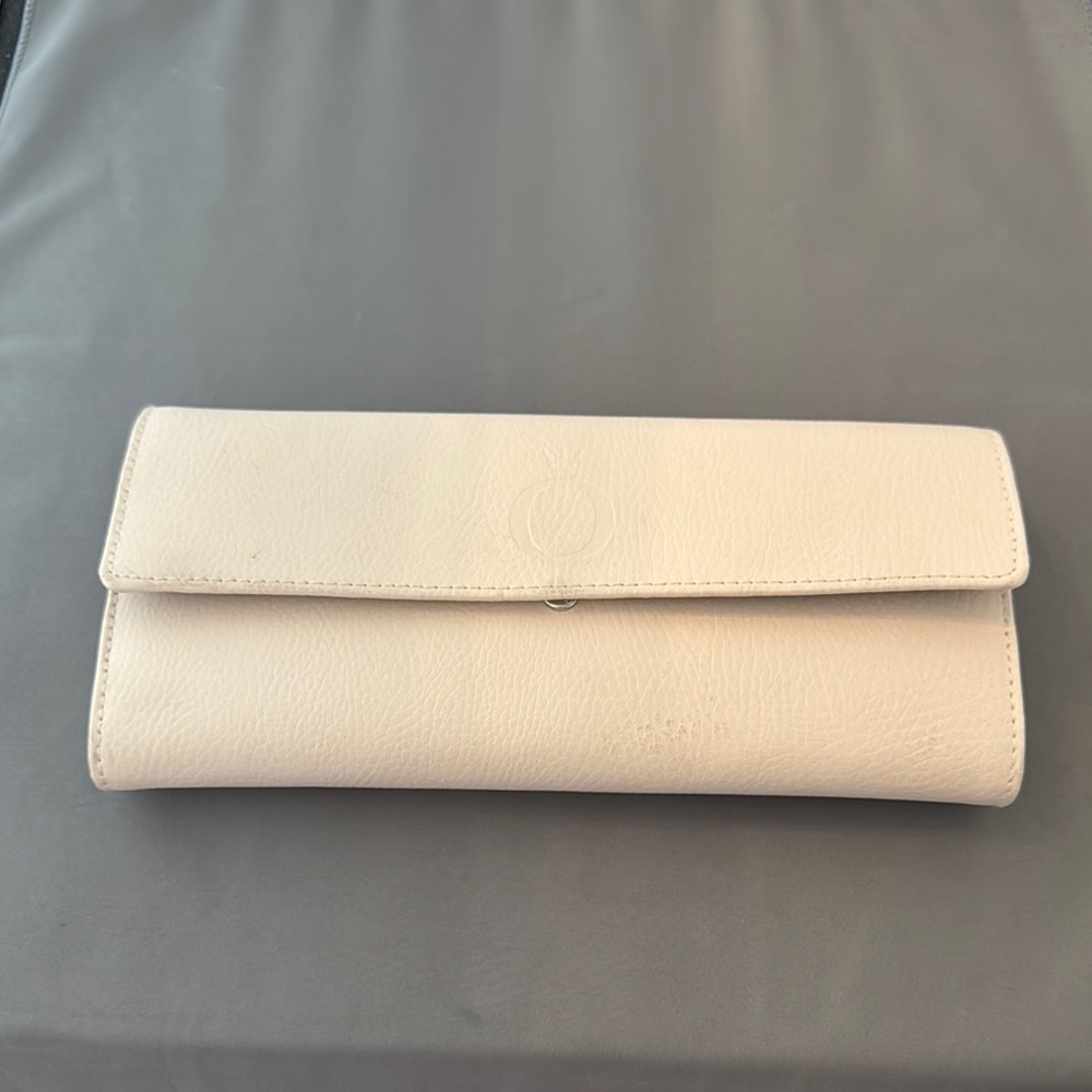 Pandora Elegant Cream Clutch 10” X 4.5”